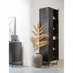 Opbergkast New Gravure 120 x 60cm - Zwart - Loft24.nl