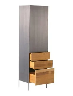 Opbergkast Pandora 55 x 202 cm (rechts) - Loft24.nl