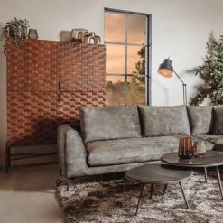 Opbergkast Paola Mangohout 180 x 130 cm - Loft24.nl