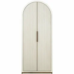 Opbergkast Tivoli 212 x 90cm kleur Beige - Loft24.nl