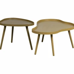 Organische Bijzettafel Mae 61 x 50cm Sepia - Loft24.nl