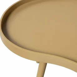 Organische Bijzettafel Mae 100 x 58cm Alpaca - Loft24.nl