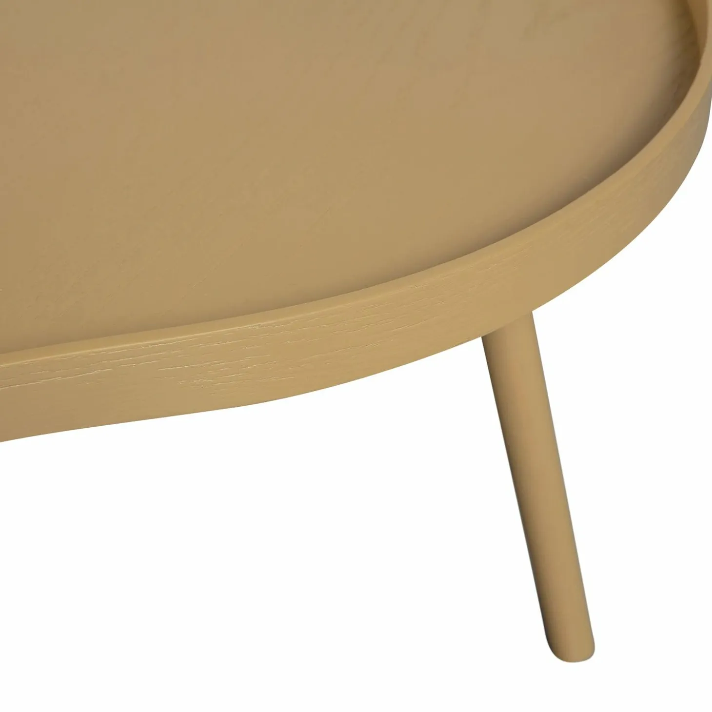 Organische Bijzettafel Mae 100 x 58cm Alpaca - Loft24.nl