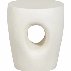 Organische Bijzettafel Mica 40cm - Naturel - Loft24.nl