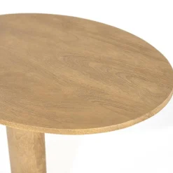 Organische Bijzettafel Novia Mangohout 50 x 40cm - Naturel - Loft24.nl