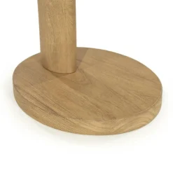 Organische Bijzettafel Novia Mangohout 50 x 40cm - Naturel - Loft24.nl