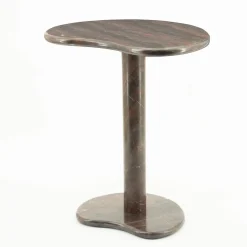 Organische Bijzettafel Rosso Marmer 45 x 33cm - Loft24.nl