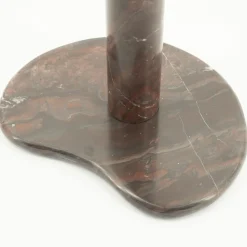 Organische Bijzettafel Rosso Marmer 45 x 33cm - Loft24.nl