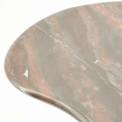 Organische Bijzettafel Rosso Marmer 45 x 33cm - Loft24.nl