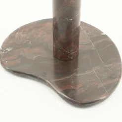 Organische Bijzettafel Rosso Marmer 45 x 33cm - Loft24.nl