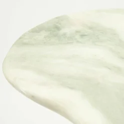 Organische Bijzettafel Verde Marmer 45 x 33cm - Loft24.nl