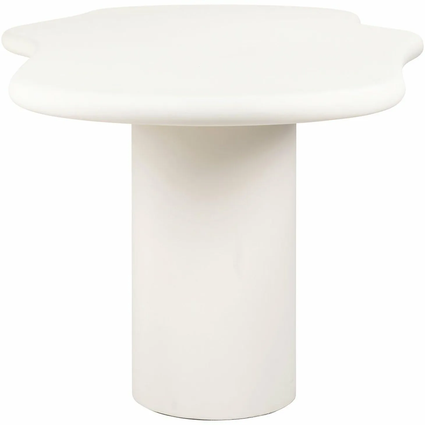 Organische Eettafel Bloomstone 260 x 120 cm - Wit - Loft24.nl