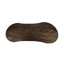 Organische Eettafel Jordy Mangohout 250 x 110cm - Bruin - Loft24.nl