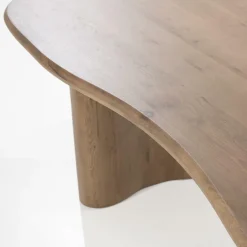 Organische Eettafel Josh 250 x 110 cm- kleur Bruin - Loft24.nl