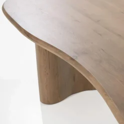 Organische Eettafel Josh 250 x 110 cm- kleur Bruin - Loft24.nl