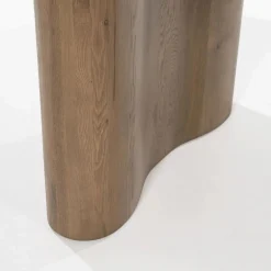 Organische Eettafel Josh 250 x 110 cm- kleur Bruin - Loft24.nl