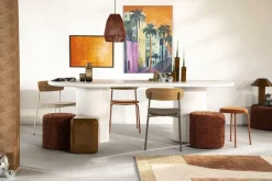 Organische Eettafel Seki 250cm - Wit - Loft24.nl