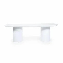 Organische Eettafel Seki 200cm - Wit - Loft24.nl