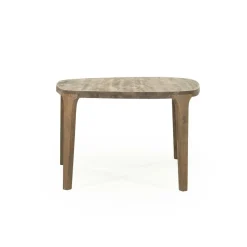 Organische Eettafel Taylor Mangohout - 140 cm - Loft24.nl