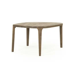 Organische Eettafel Taylor Mangohout - 140 cm - Loft24.nl