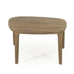 Organische Eettafel Taylor Mangohout - 140 cm - Loft24.nl