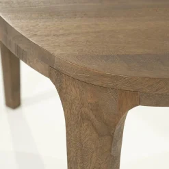 Organische Eettafel Taylor Mangohout - 140 cm - Loft24.nl