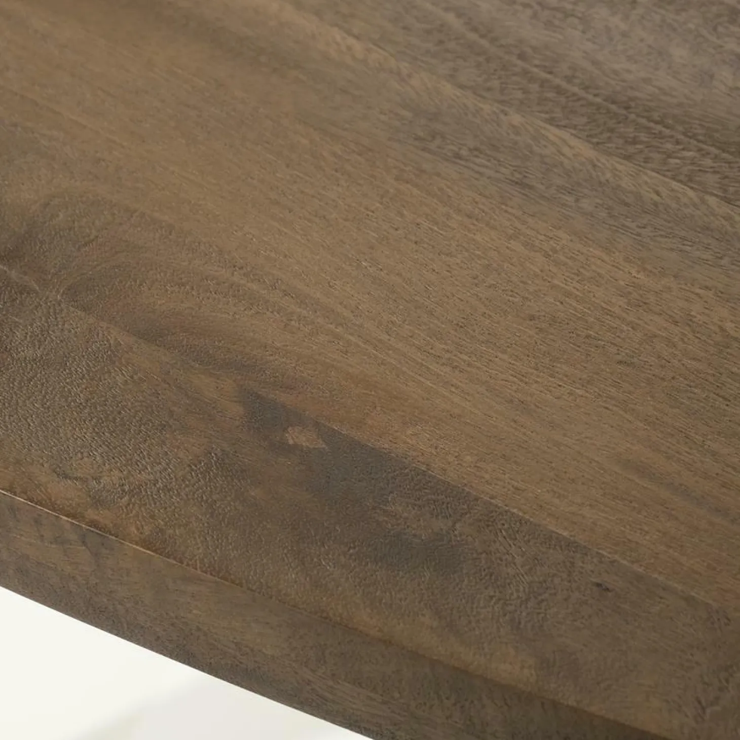 Organische Eettafel Taylor Mangohout - 140 cm - Loft24.nl