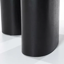 Organische Eettafel Walter Eikenhout 300 x 120cm - Zwart - Loft24.nl