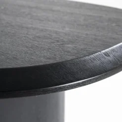 Organische Eettafel Walter Eikenhout 300 x 120cm - Zwart - Loft24.nl
