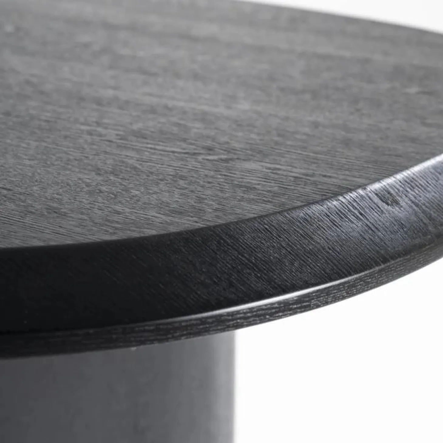 Organische Eettafel Walter Eikenhout 300 x 120cm - Zwart - Loft24.nl