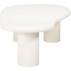 Organische Salontafel Bloomstone 160 x 80 cm - Wit - Loft24.nl
