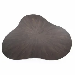 Organische Salontafel Bobbie - donkerbuin - 150 x 110 cm - Loft24.nl