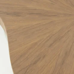 Organische Salontafel Bobbie - lichtbruin - 150 x 110 cm - Loft24.nl