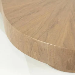 Organische Salontafel Bobbie - lichtbruin - 150 x 110 cm - Loft24.nl