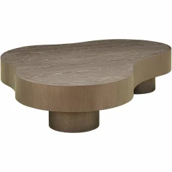 Organische Salontafel Bogor Set van 2 stuks - Bruin - Loft24.nl