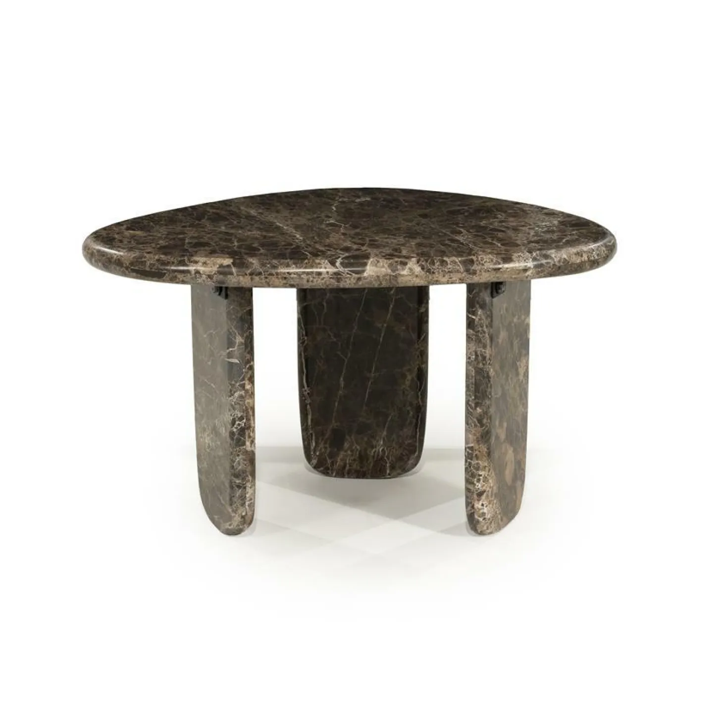 Organische Salontafel Devin Marmer 65 x 56cm - Loft24.nl