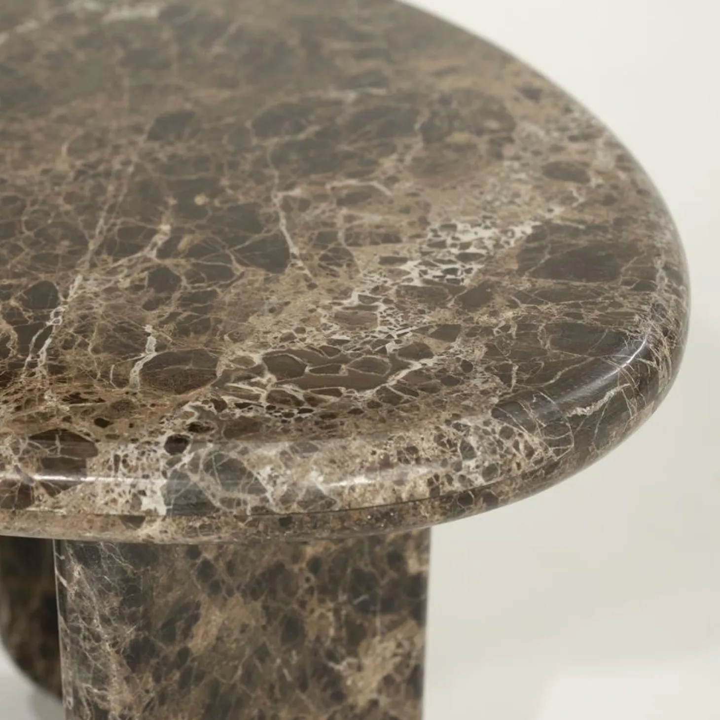 Organische Salontafel Devin Marmer 65 x 56cm - Loft24.nl