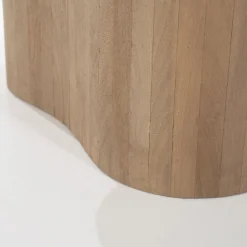 Organische Salontafel Fall Mangohout Set van 2 - Naturel - Loft24.nl