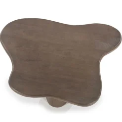 Organische Salontafel Fall Mangohout Set van 2 - Bruin - Loft24.nl