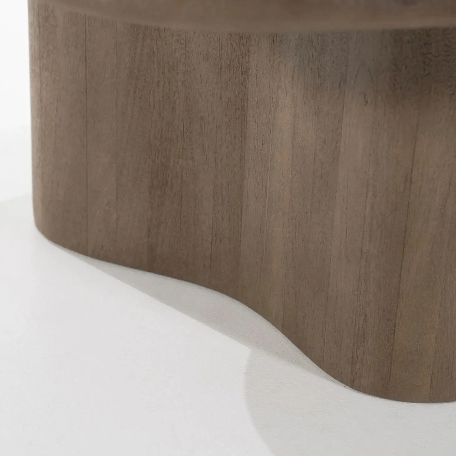 Organische Salontafel Fall Mangohout Set van 2 - Bruin - Loft24.nl