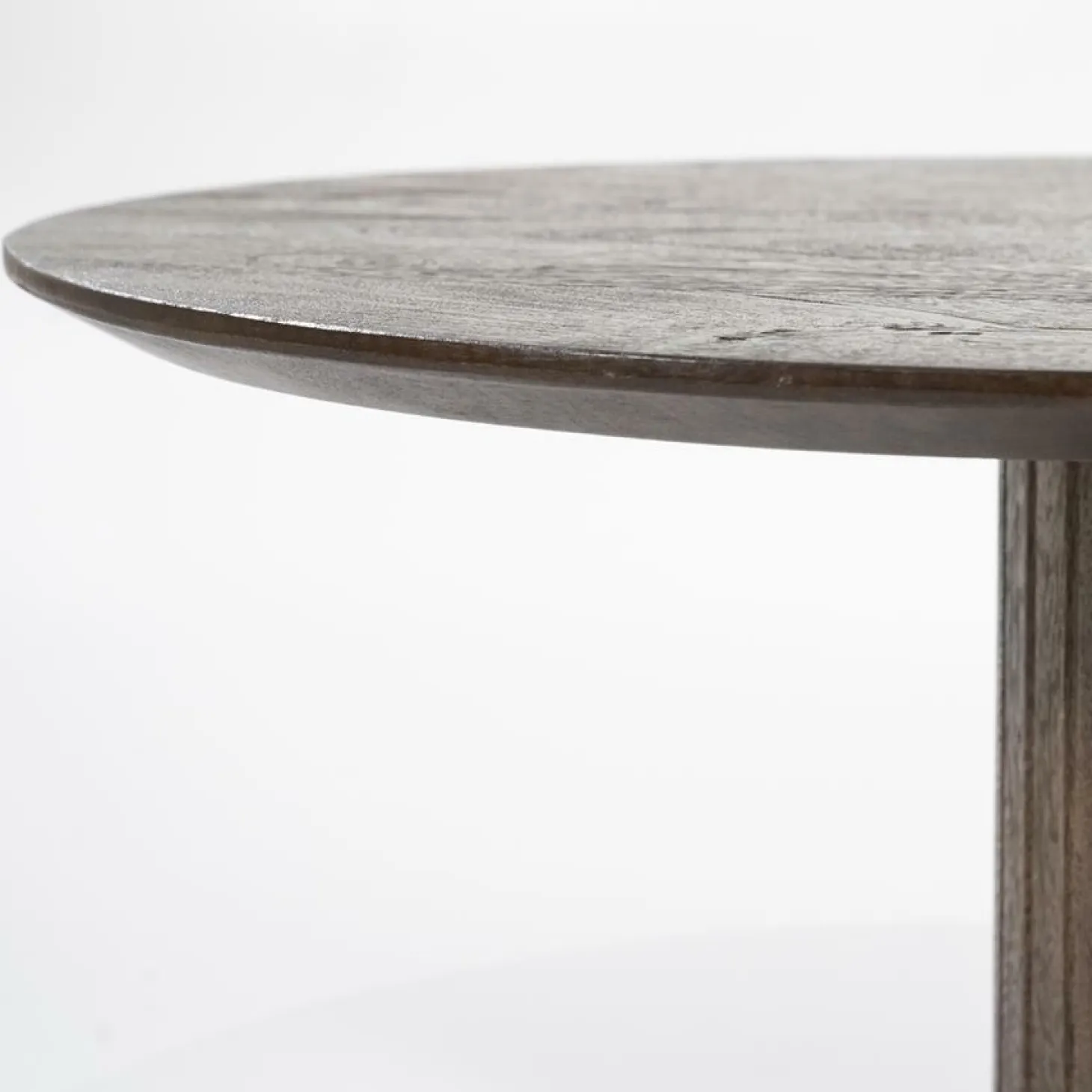 Organische Salontafel Jordy Mangohout Bruin - 130 x 70cm - Loft24.nl