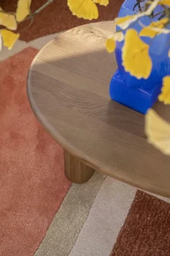 Organische Salontafel Josh - Bruin - Loft24.nl