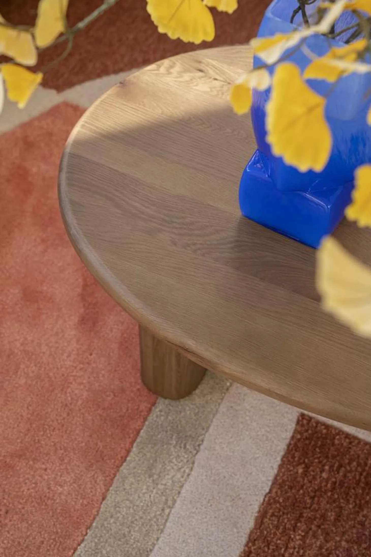 Organische Salontafel Josh - Bruin - Loft24.nl