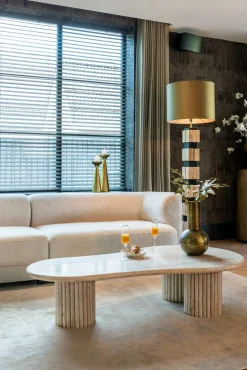 Organische Salontafel La Cantera travertin - Loft24.nl