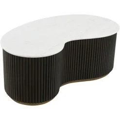 Organische Salontafel Mayfield Marmer - Set van 2 stuks - Loft24.nl