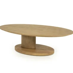 Organische Salontafel Novia Mangohout 120 x 80cm - Naturel - Loft24.nl