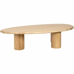 Organische Salontafel Oakley 160 x 80 cm - Naturel - Loft24.nl