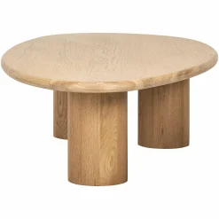 Organische Salontafel Oakley 160 x 80 cm - Naturel - Loft24.nl