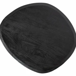 Organische Salontafel Posture Mangohout 70x59cm -  Zwart - Loft24.nl