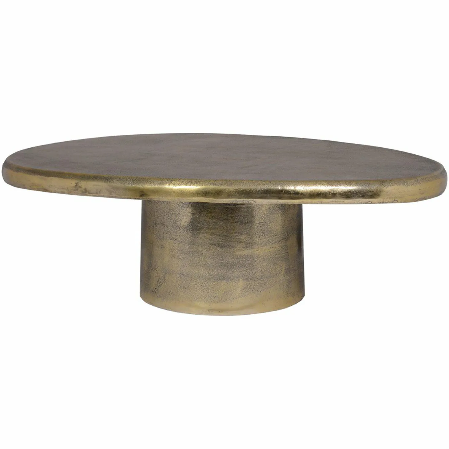 Organische Salontafel Pulitzer - Brushed Gold - Loft24.nl